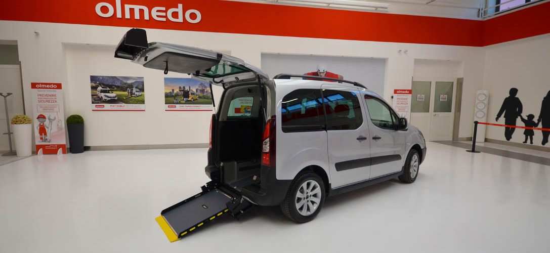 L'allestimento Flexi Ramp su Peugeot Partner per trasporto disabili