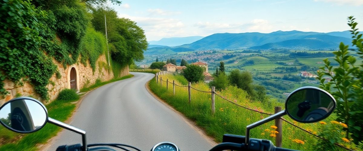 Itinerari panoramici per moto su strade poco frequentate in Italia. Suggerimenti e percorsi per vivere esperienze autentiche e fuori dai soliti circuiti.